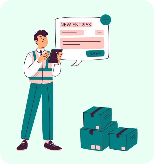 Sales Tracking Illustration