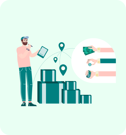 Sales Tracking Illustration